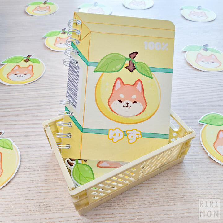 shiba sticker book