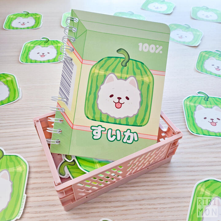 samoyed sticker book