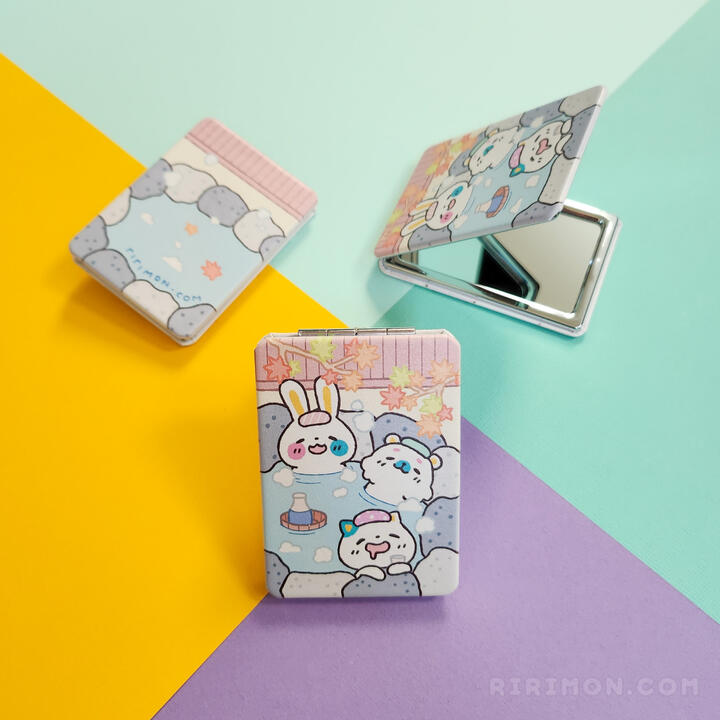 mascot onsen mirror